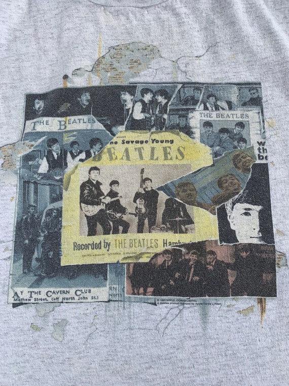Vintage 90s the Beatles 1995 Anthology 1 Tour T-shirt Size XL - Etsy