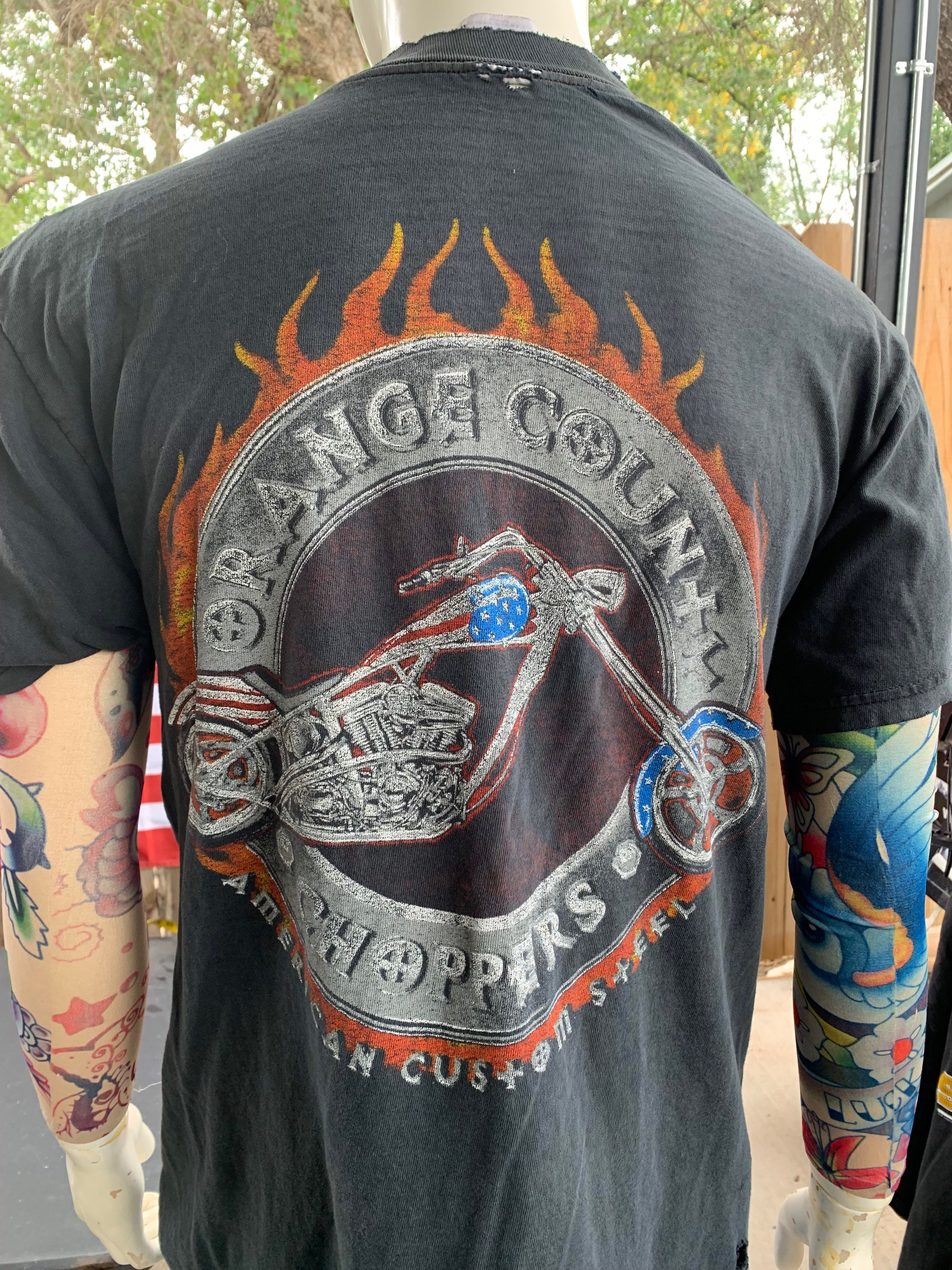 Vintage 90s Orange County Choppers American Custom Steel Vintage 90s Orange County Choppers American Custom Steel