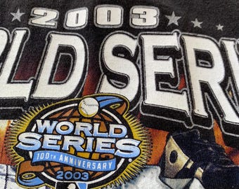 Vintage 2003 Florida Marlins Vs New York Yankees World