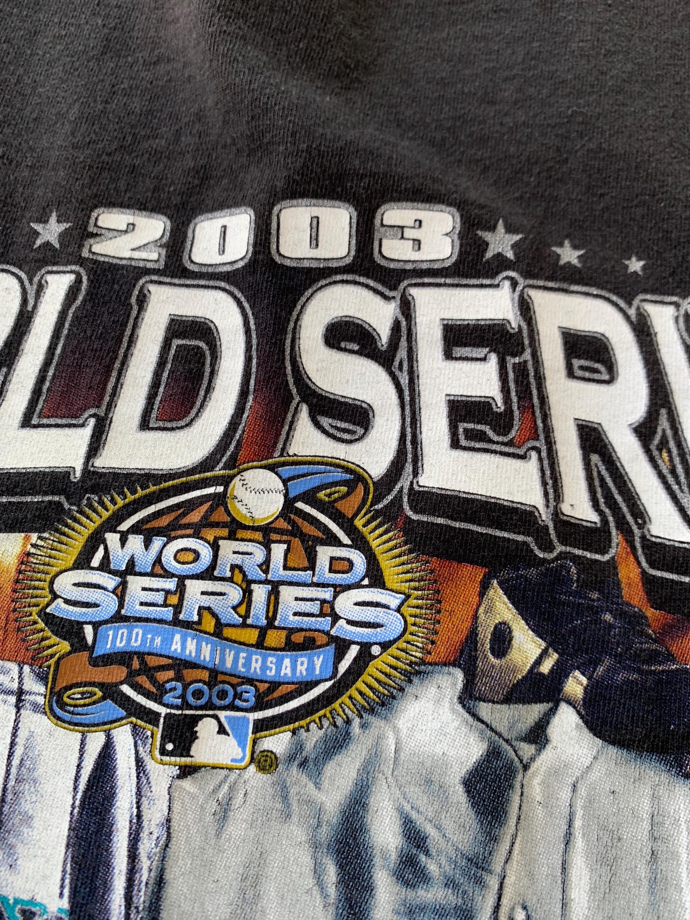 【SALE】ヤンキースジャケット 2003年ワールドシリーズ記念 New York Yankees- Miami Marlins 2003 World Series MLB