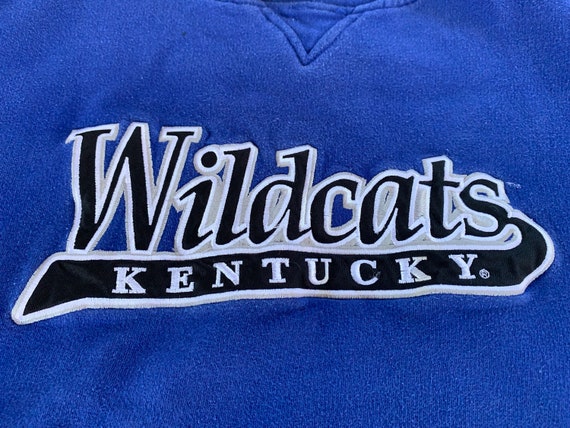 Vintage 90s Kentucky Wildcats Embroidered Sweatsh… - image 2