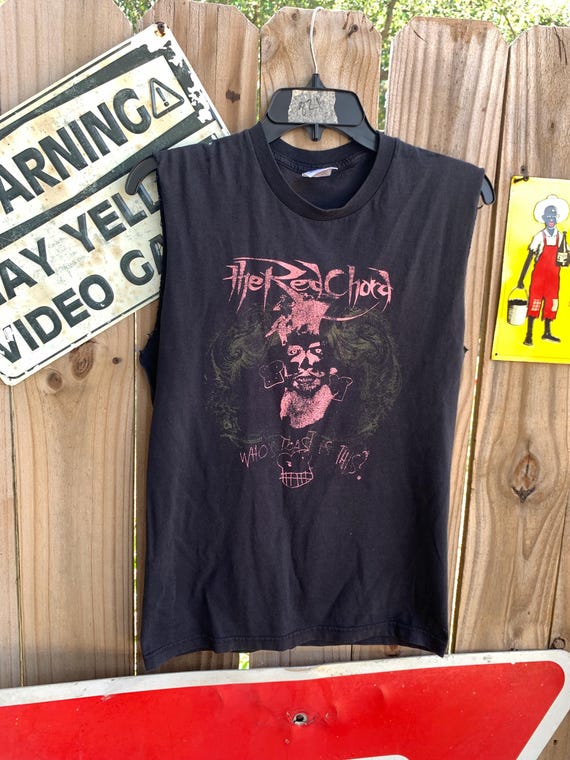 Vintage Y2K the Red Chord Band Cut Sleeves Shirt Size S - Etsy