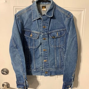 Vintage Lee Patd-153438 Jean Jacket 60s 70s Work Jacket