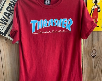 Vintage 2000's Thrasher Magazine Skate Brand Graffiti T-shirt M - Etsy