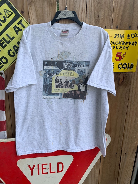 90S 1995 The Beatles Anthology shirt - Tシャツ/カットソー(半袖/袖なし)