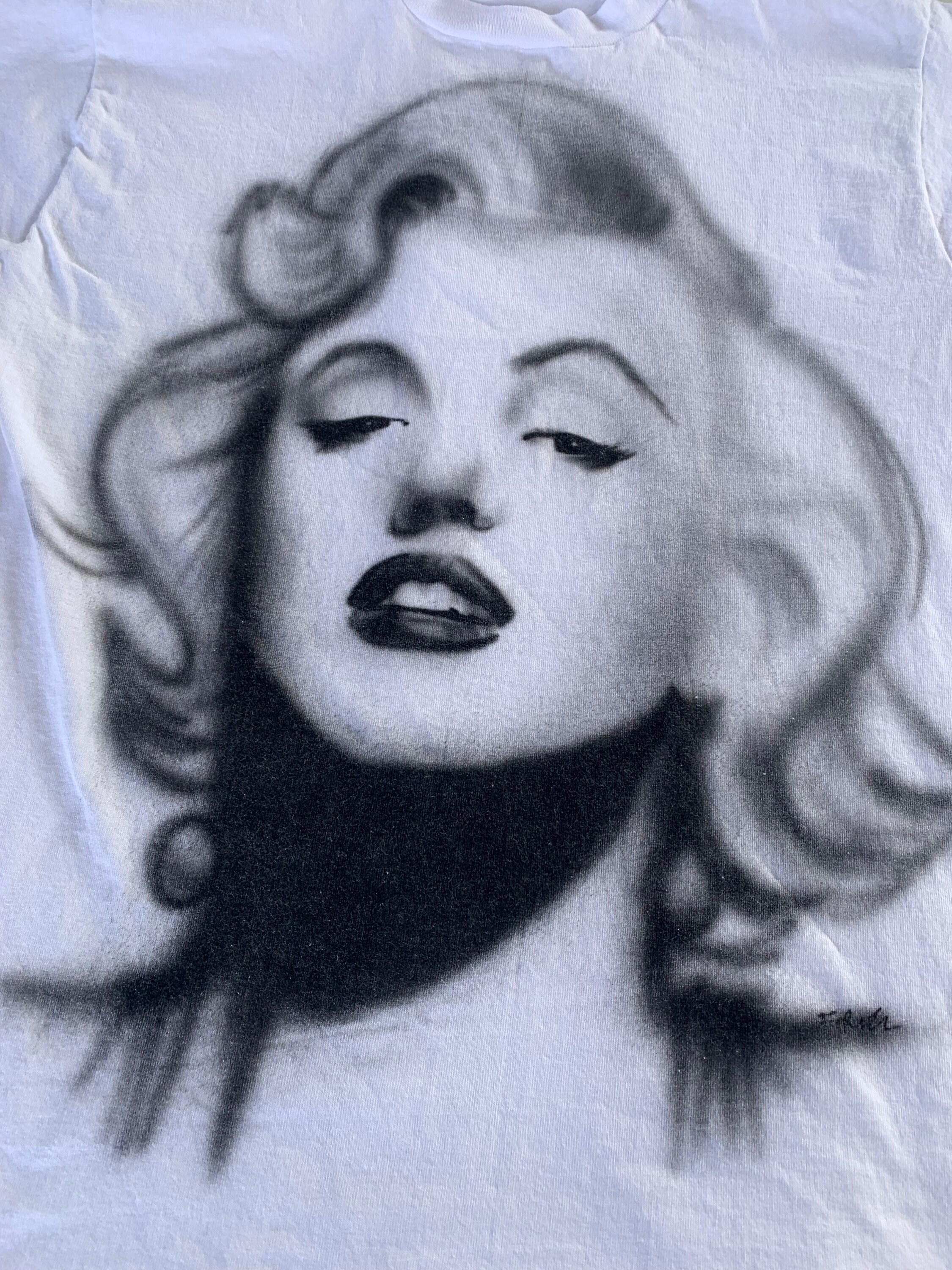 Vintage 80s Marilyn Monroe Rap Tee Size L - Etsy