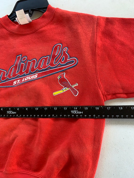 Vintage Y2K St Louis Cardinals Sweatshirt Size Yo… - image 6