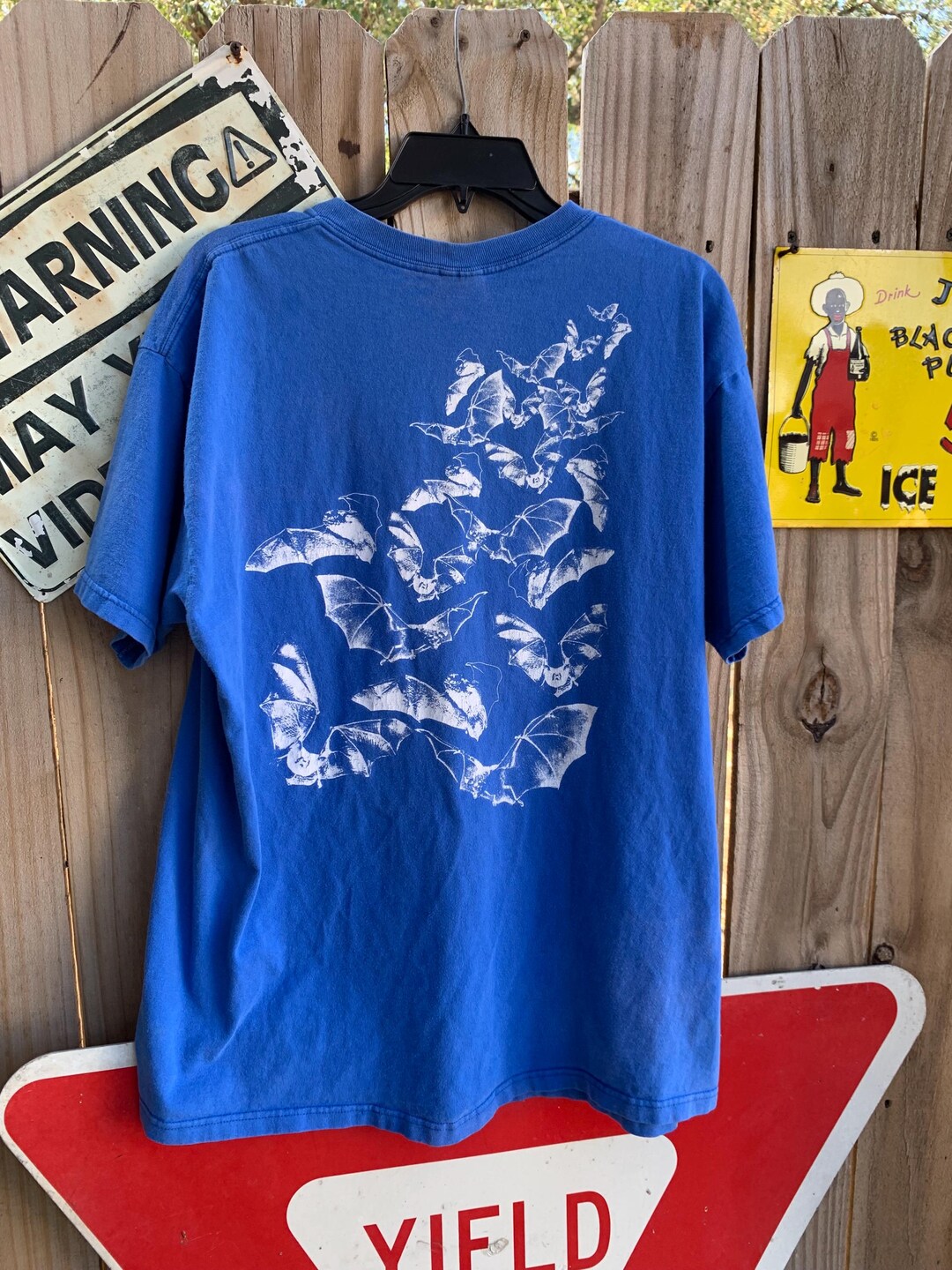 90年代ヴィンテージ アラバスター洞窟州立公園 Tシャツ：コウモリの