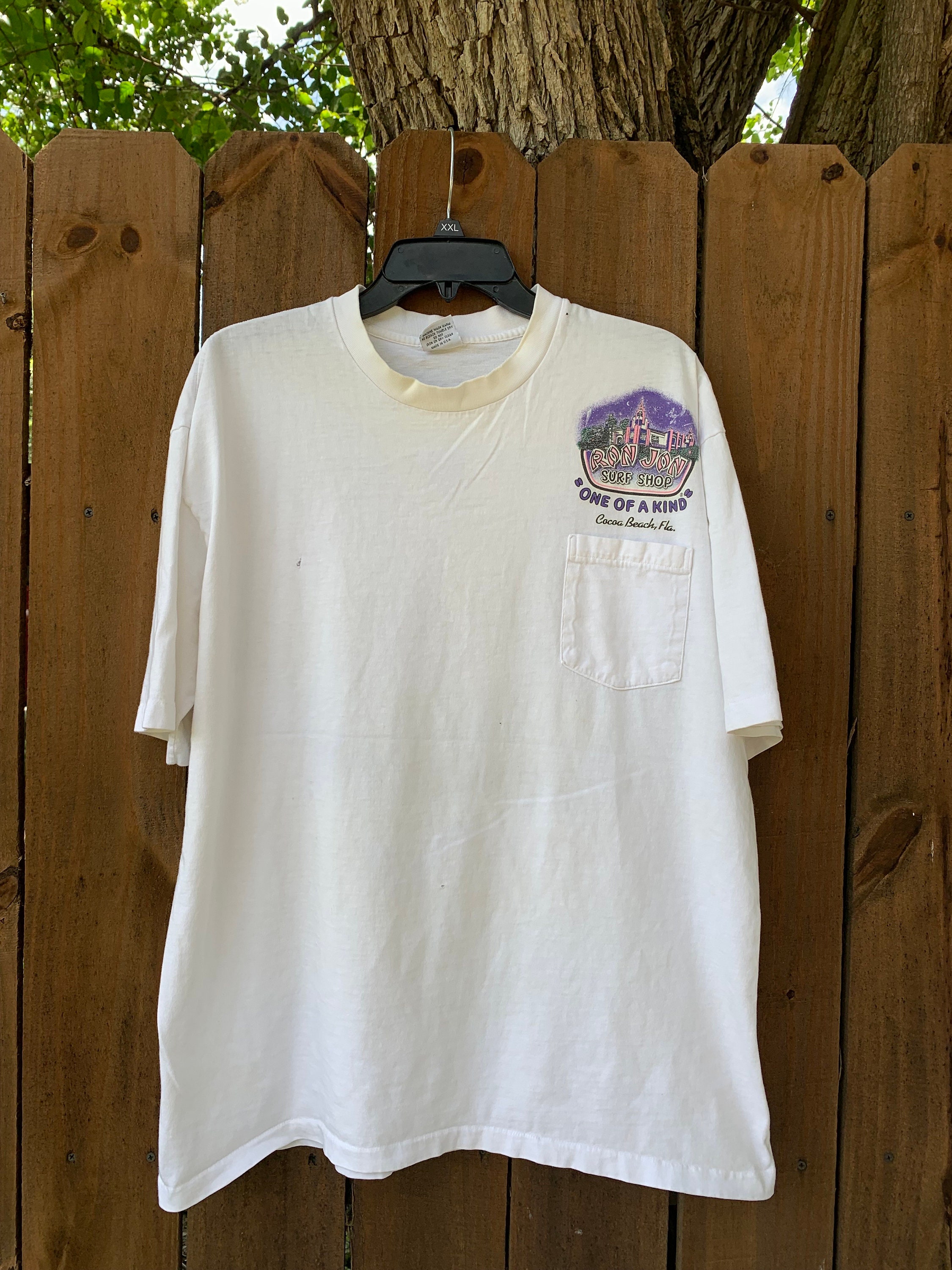 Vintage 90s Ron Jon Surf Shop Cocoa Beach Florida Single Stitch