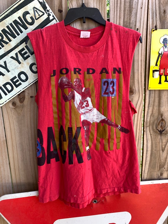 Vintage 90s Nike Jordan Michael Jordan , Scottie Pippen Back 2 