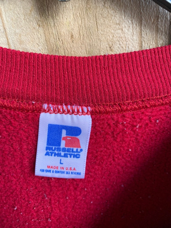 Vintage 80s Oklahoma Sooners Sweatshirt Size L By… - image 3