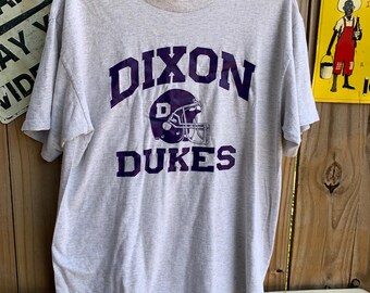 Vintage 90's Dixon Dukes Single Stitch T-shirt Size Large. - Etsy