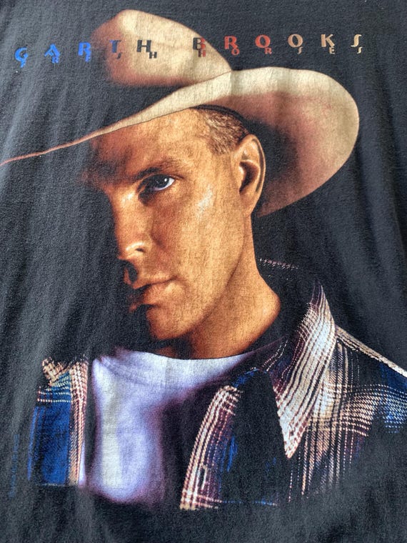 Garth Brooks 90s Western Shirts Vintage 90s Garth Brooks Single