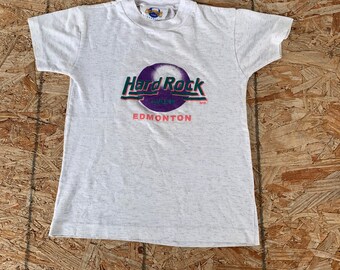 Vintage 90s Hard Rock Cafe Edmonton T-shirt Size 6X