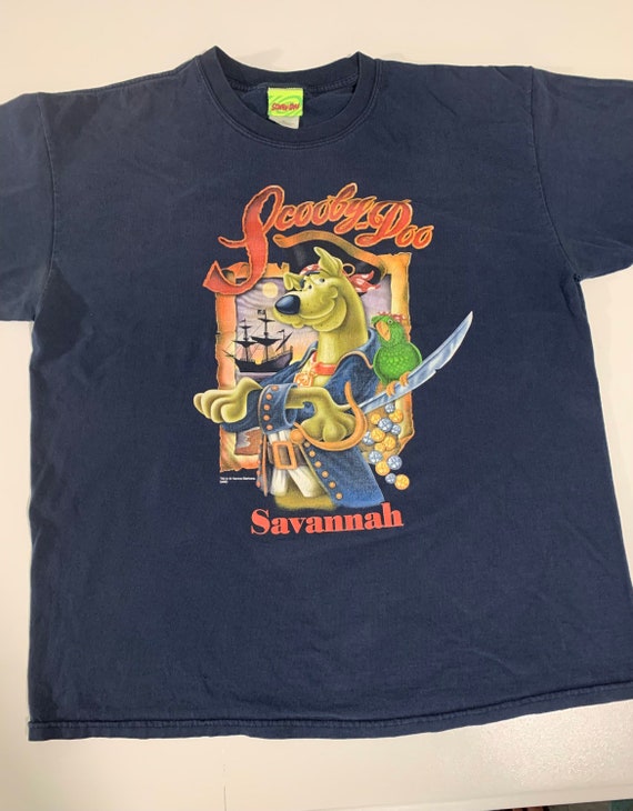 Vintage 2002 Scooby Doo T-shirt Size XL Savannah