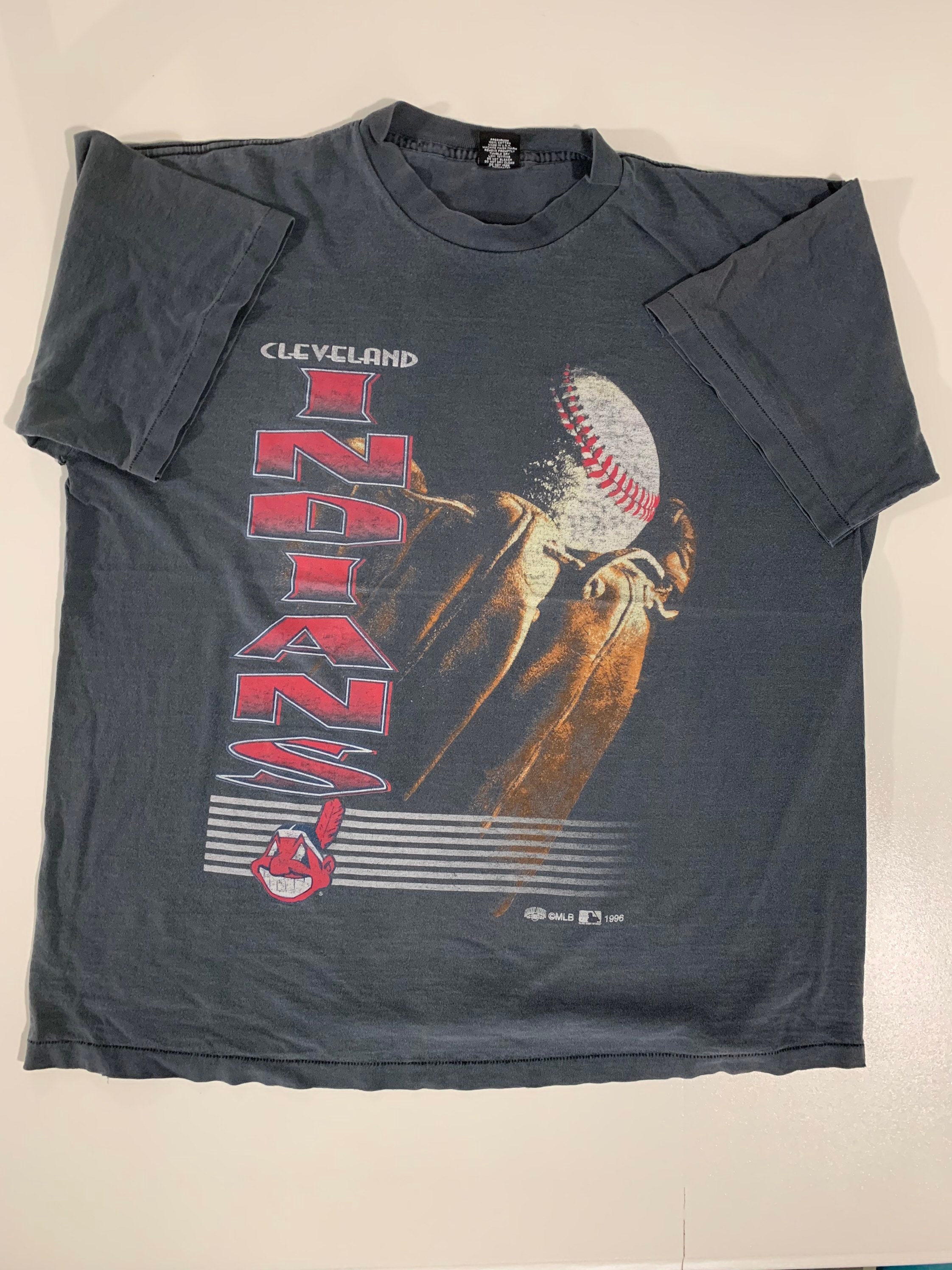 Vintage 1996 Cleveland Indians Baseball 