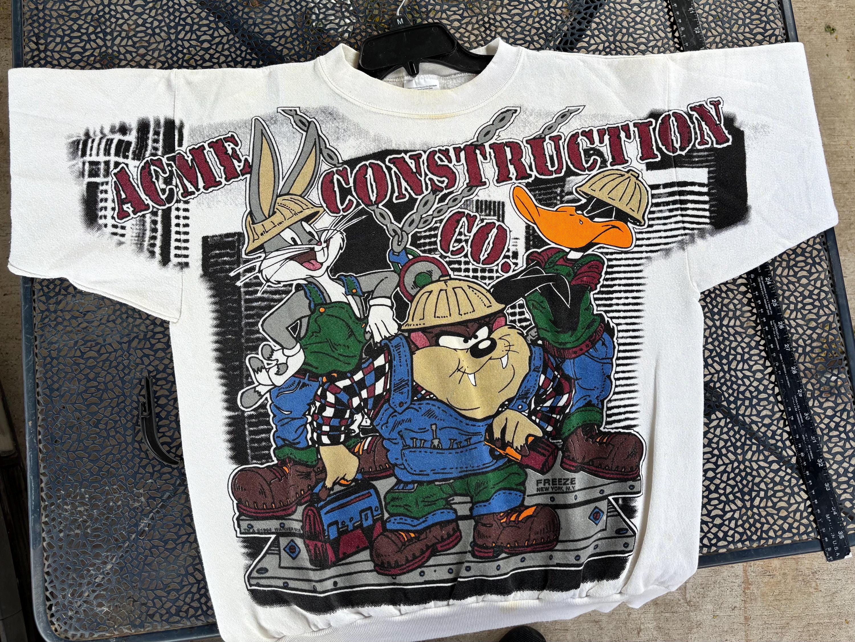 1995 Looney Tunes Acme Construction Co. Bugs Bunny ,taz and Daffy 
