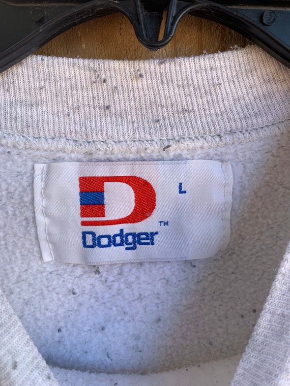 Vintage 90s Bicolor Dodger Sweatshirt Size L - image 2