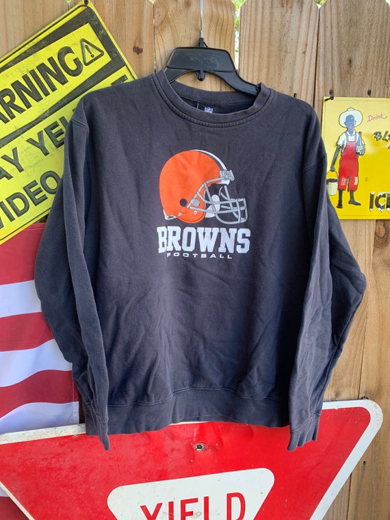 Vintage 00s Cleveland Browns NFL Sweatshirt Size M