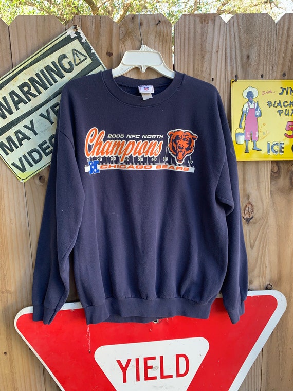 Vintage Y2K Chicago Bears NFC North Sweatshirt Siz