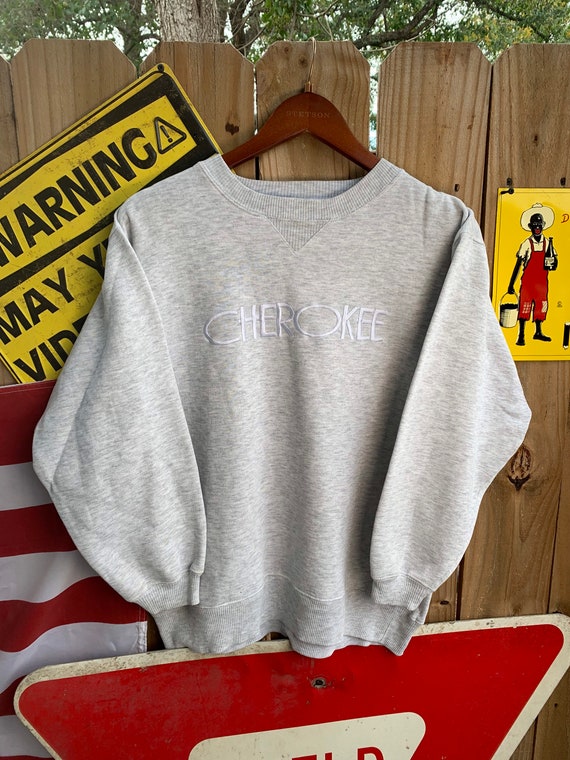 Vintage 90s Cherokee Embroidered sweatshirt Size S