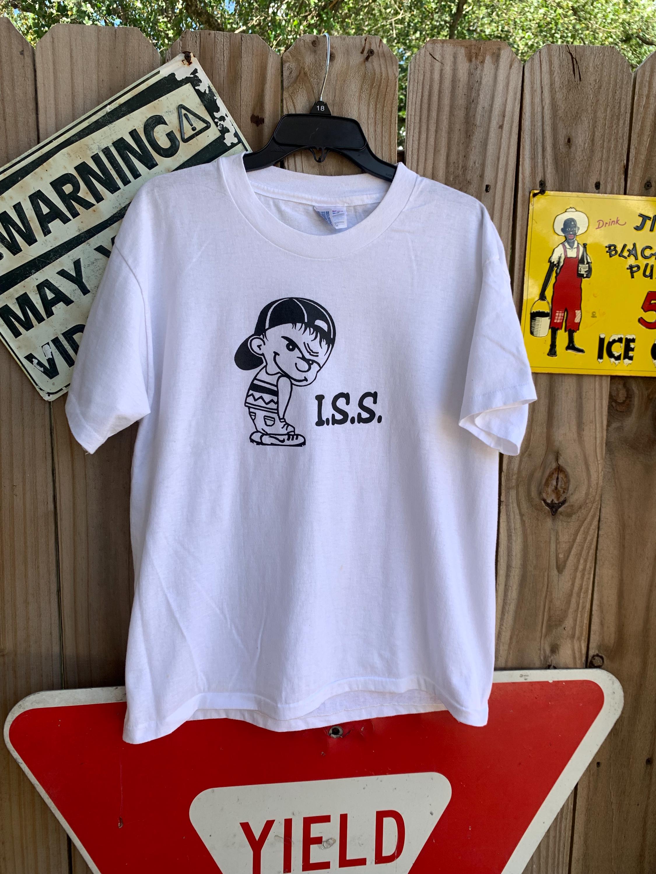 Vintage 80s-90s ISS in School Suspension Funny Tshirt Size L - Etsy