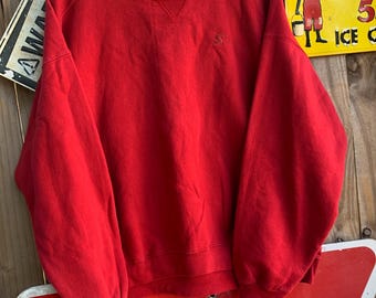 Vintage Red Starter crewneck sweatshirt soft and Cousy Size XL