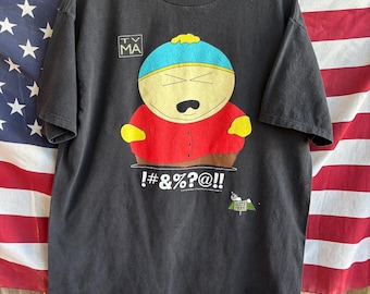 1997 South Park White Graphic T-shirt. Size XL Vintage Comedy