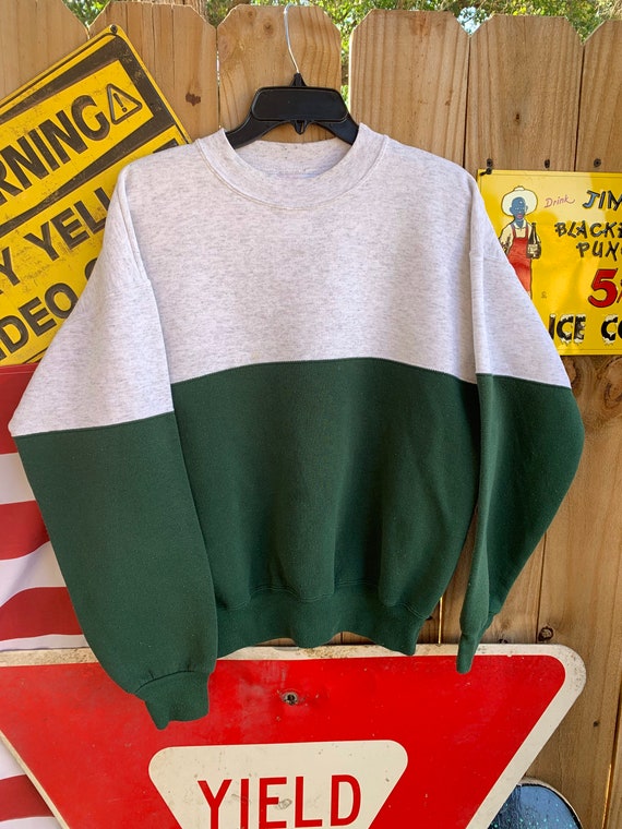 Vintage 90s Bicolor Dodger Sweatshirt Size L - image 1