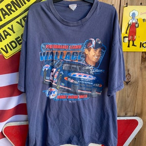 Vintage 00s Rusty Wallace Nascar T-shirt Size XXL by Chase Authentic