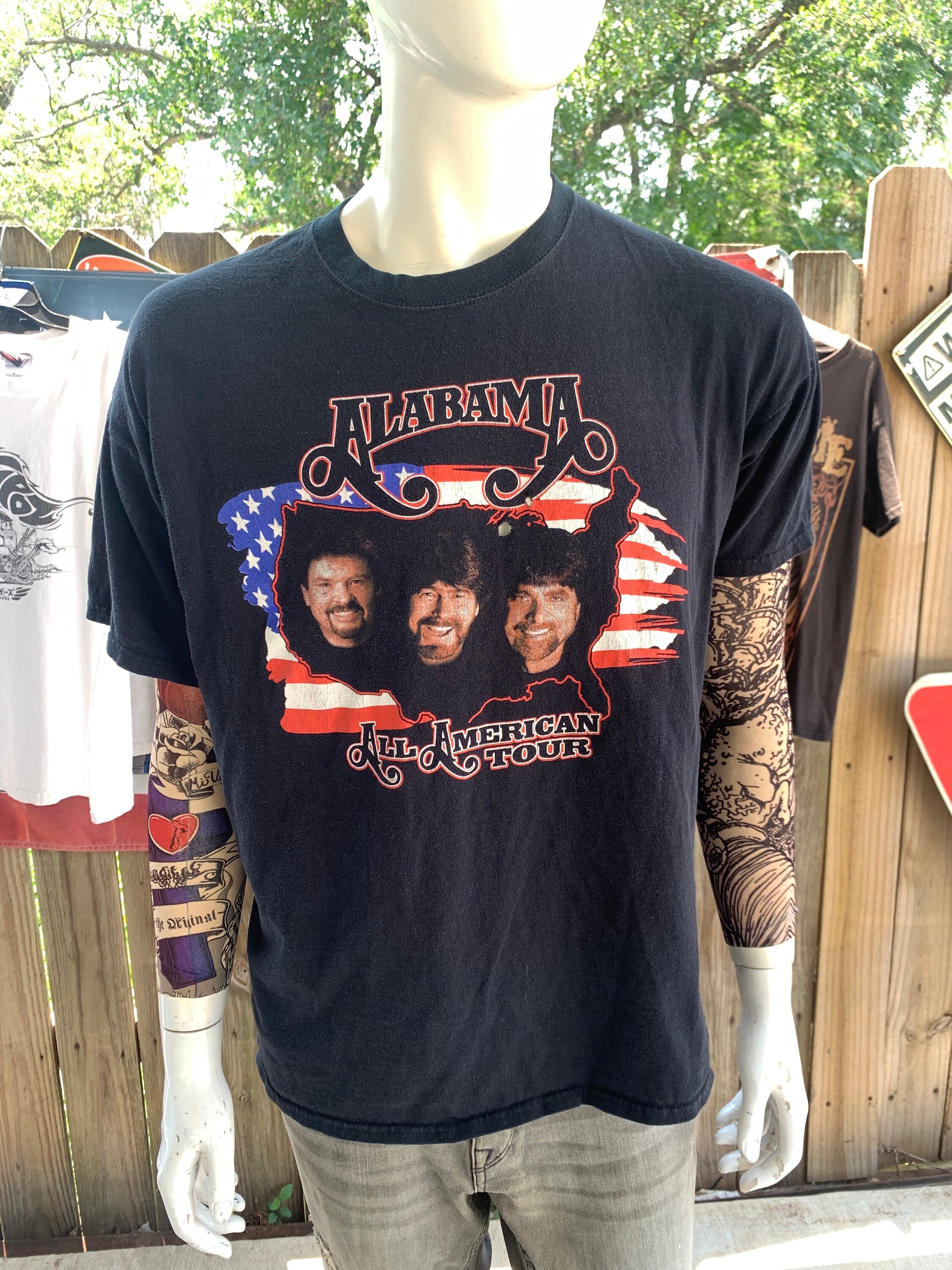 Vintage 2004 Alabama Band All American Tour T-shirt Size XL - Etsy