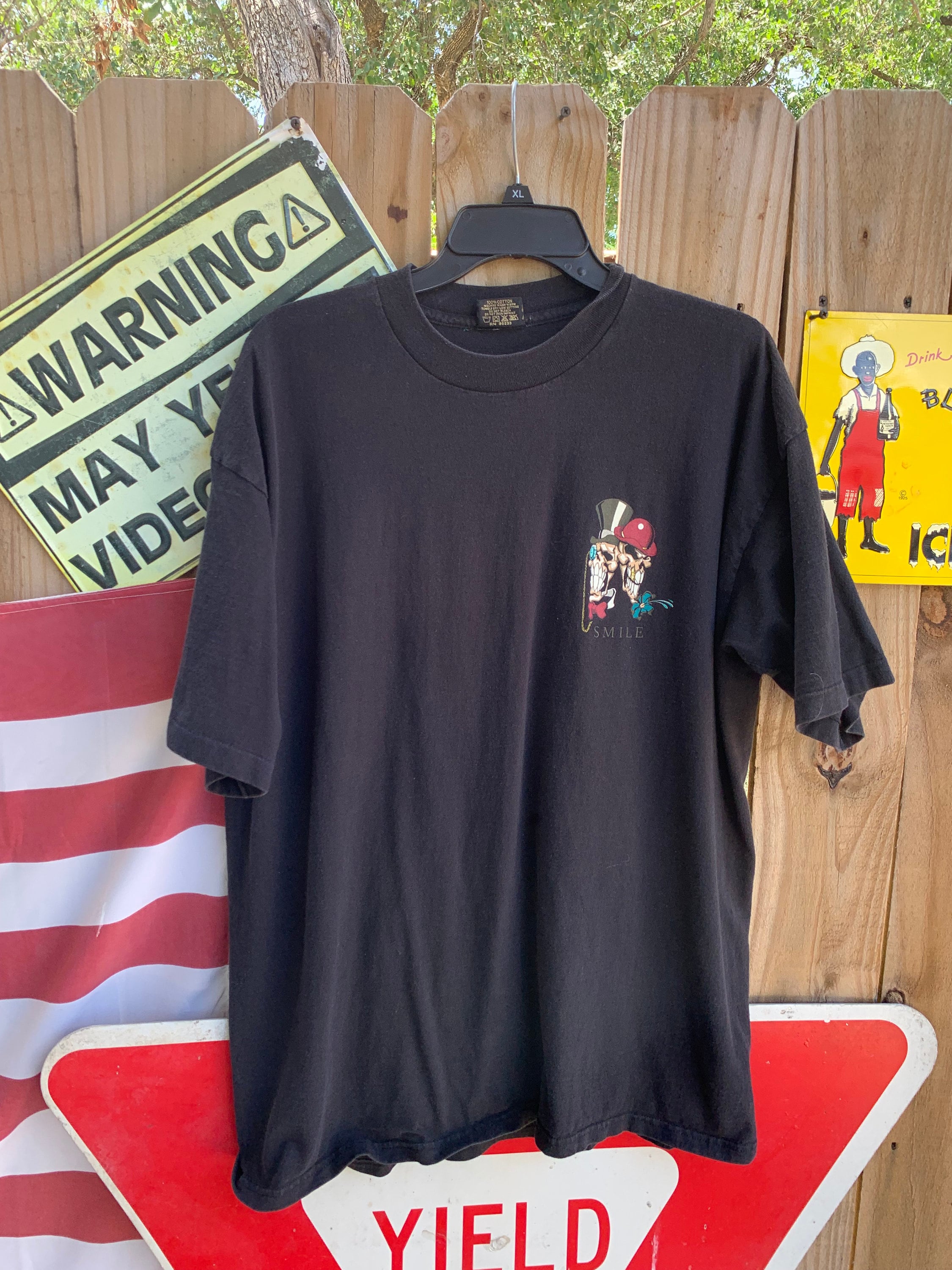 Vintage 90s Smile Rich Skulls Rap T-shirt Size XL by Bullhead - Etsy