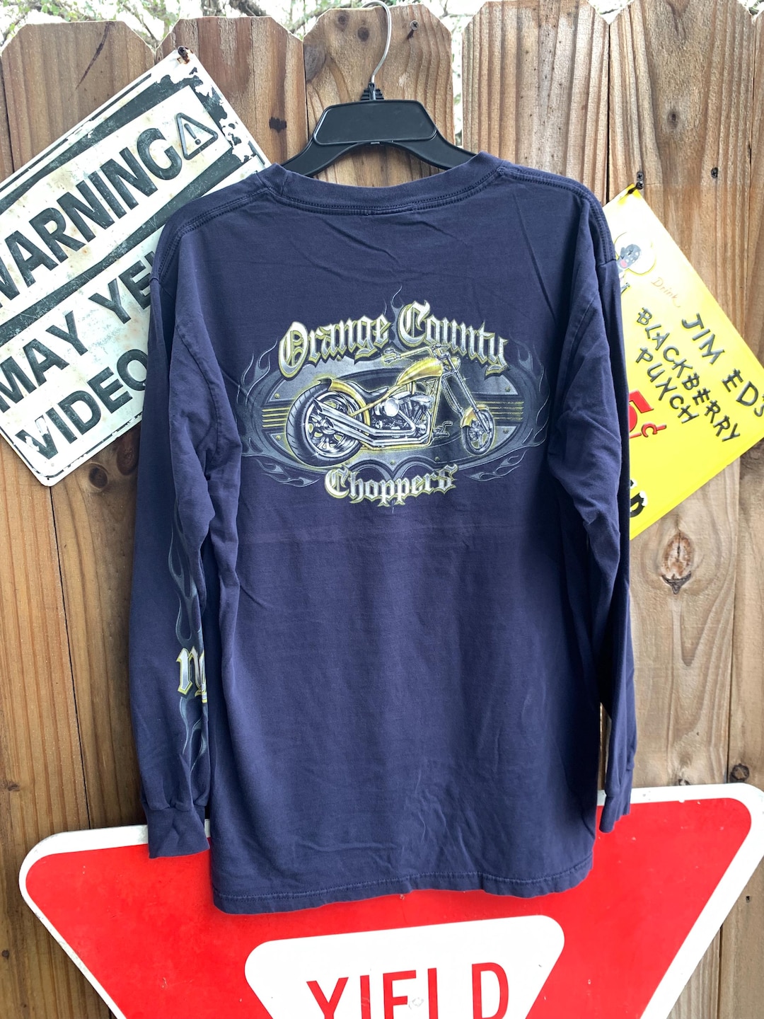 Vintage Y2K Orange County Choppers New York Long Sleeves Shirt