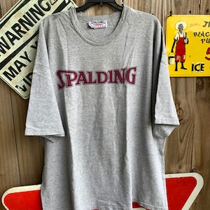 Vintage 90s Spalding Spellout T-ahirt Size XXL