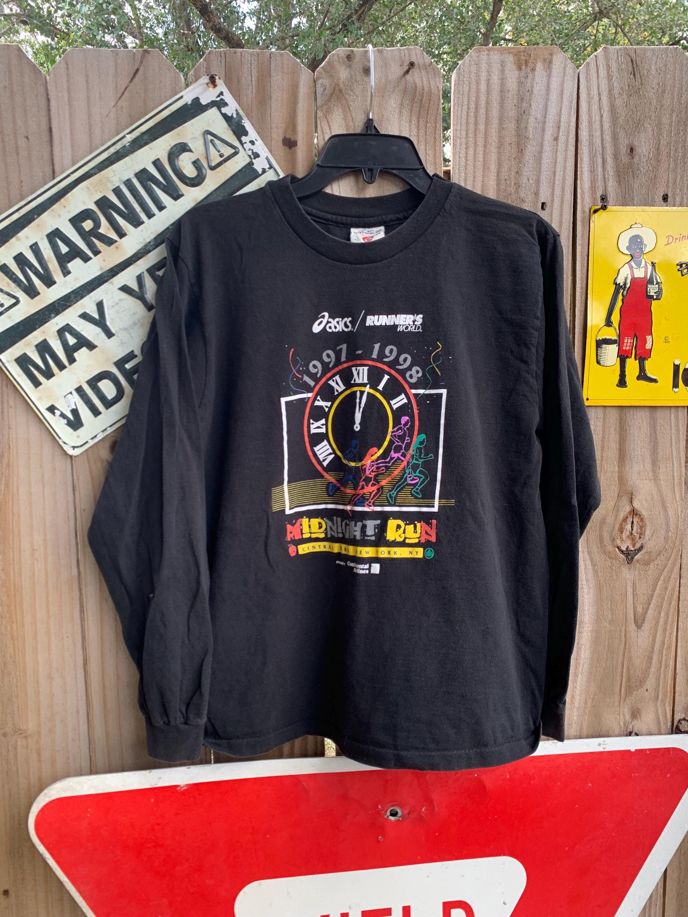 Vintage 1998 Midnight Run Long Sleeve Shirt - Central Park NYC