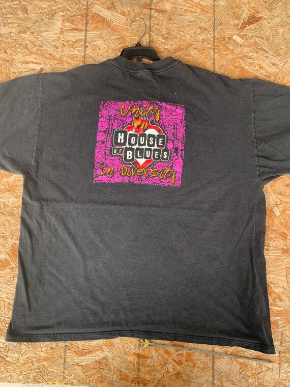 Vintage 90s House of Blues T-shirt Size XXXL - image 1