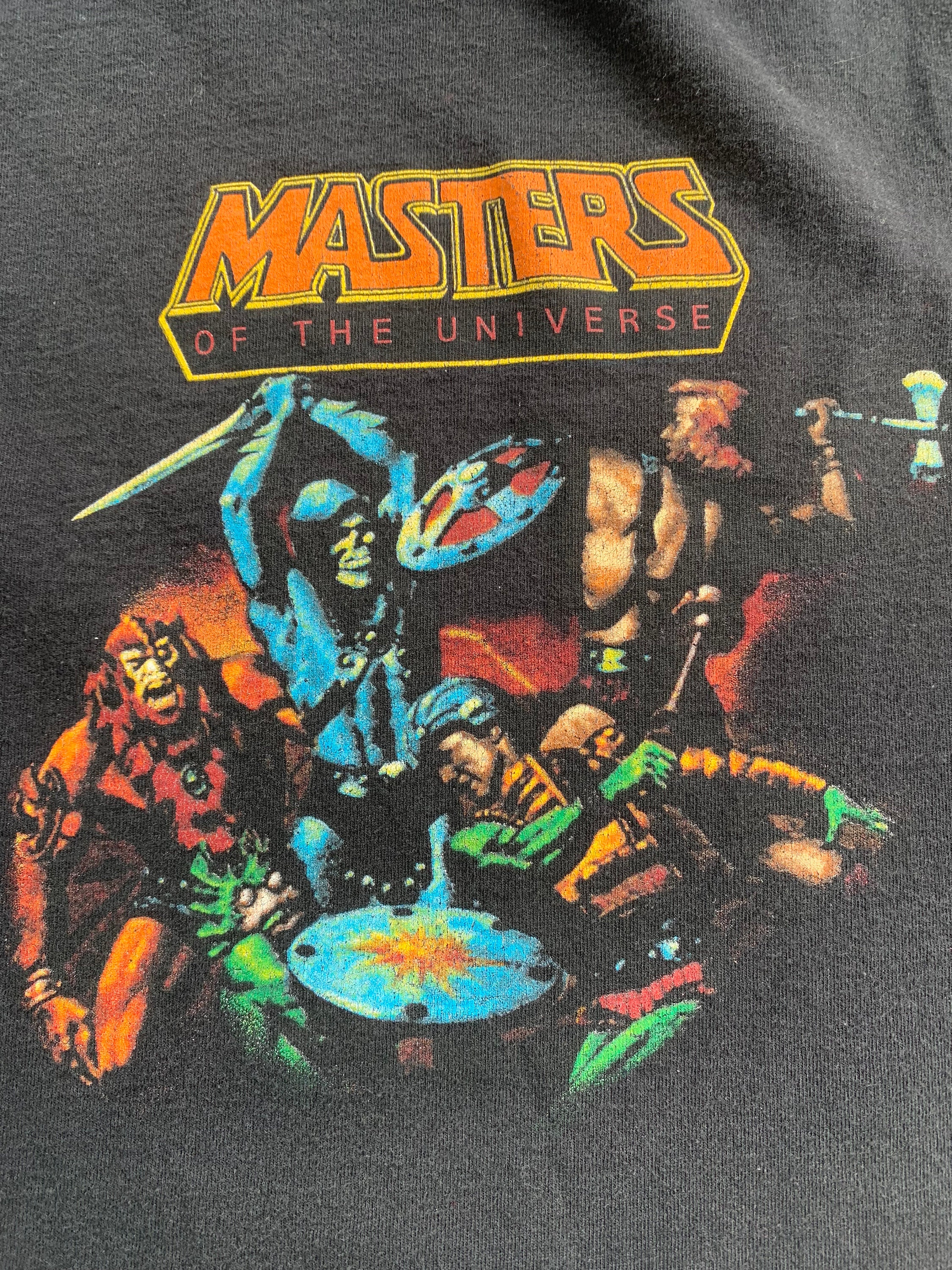 Vintage Masters the Universe T Shirt XL He Man Skeletor TV Cartoon