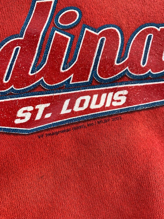 Vintage Y2K St Louis Cardinals Sweatshirt Size Yo… - image 3