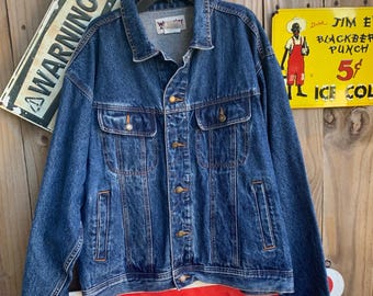 90s Wrangler Brushpopper Vintage Jacket - Etsy