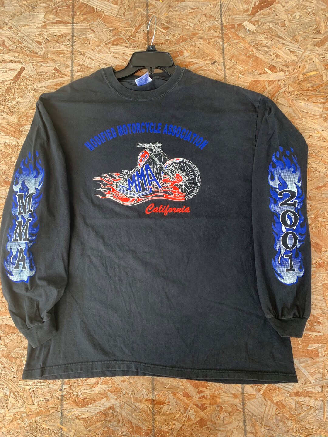 Vintage 2001 Modified Motorcycle Association California Long - Etsy