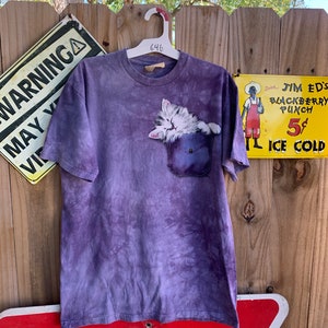 Vintage Kitten T-shirt - The Mountain Brand - Size M