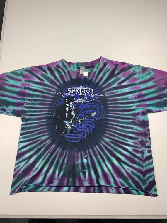 santana tie dye shirt