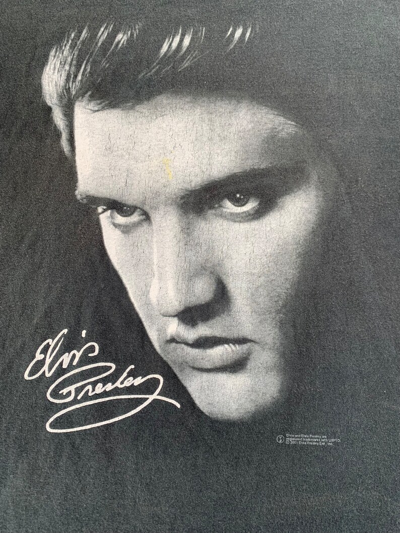 Vintage 2001 Elvis Presley Altered T-shirt Size XL - Etsy