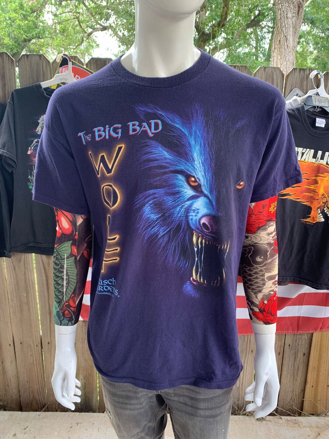 Big bad top wolf t shirt