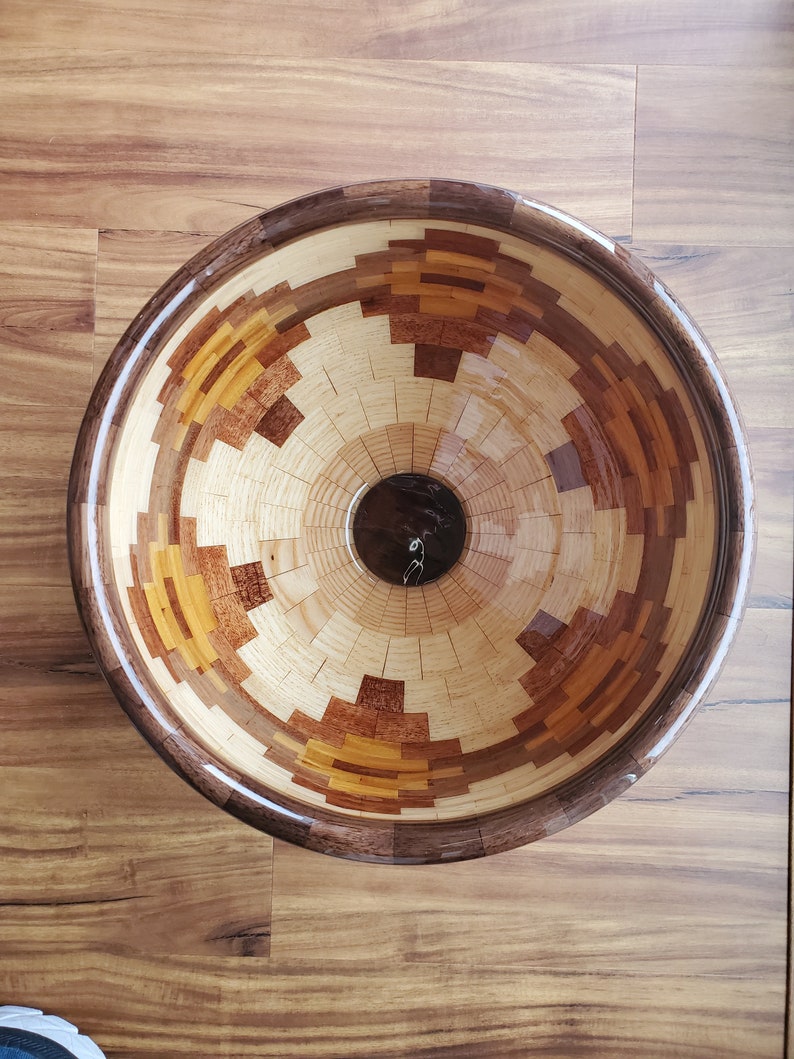 Large Segmented Bowl - Etsy