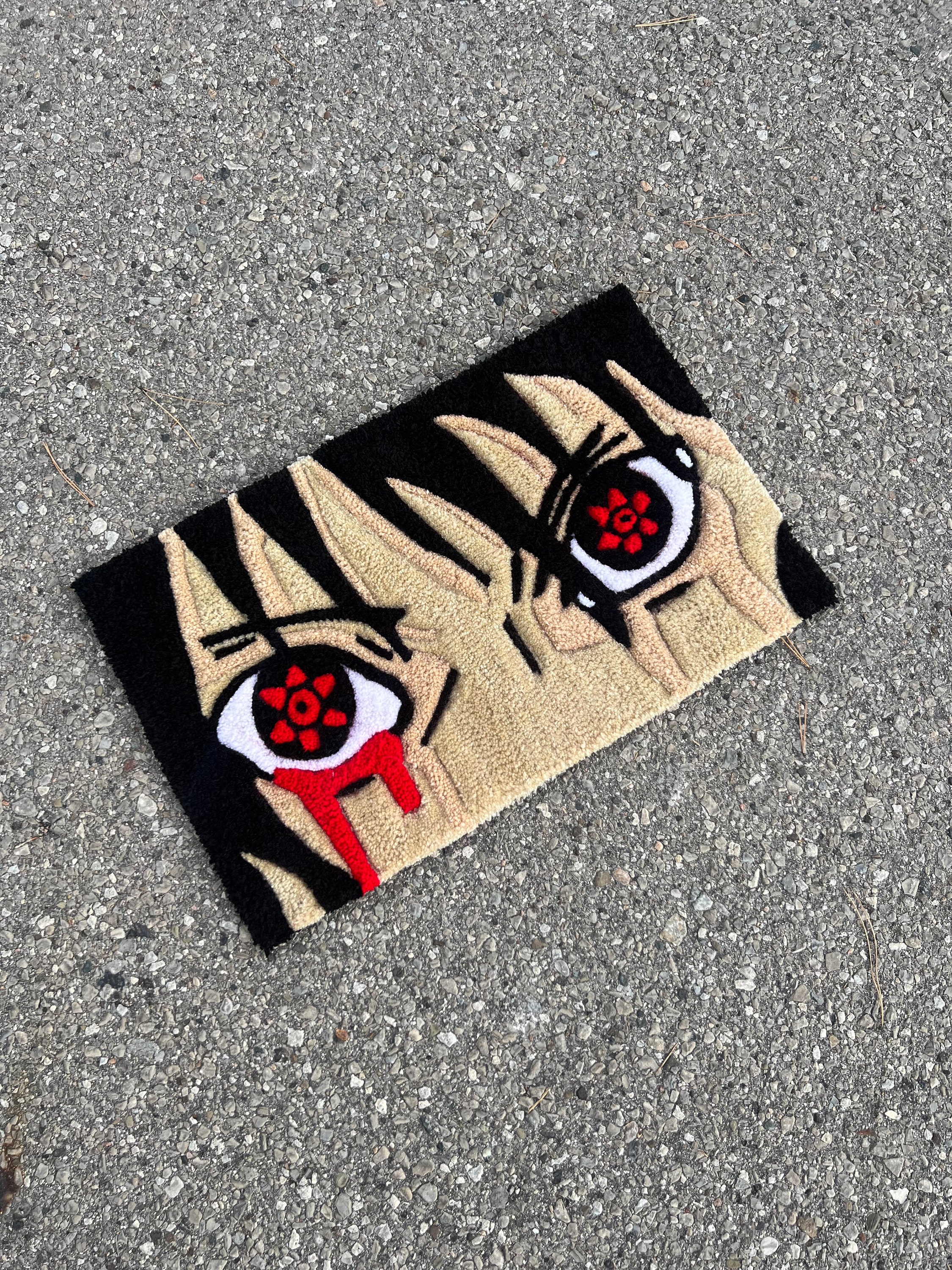 Uchiha Sasuke patch Anime embroidery Naruto patch Sasuke Uchiha embroidered  patch Handmade Naruto gift