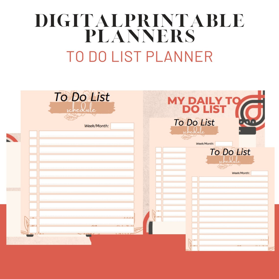 To Do List Digital Planner by Flourish Planner| iPad Planner for ...