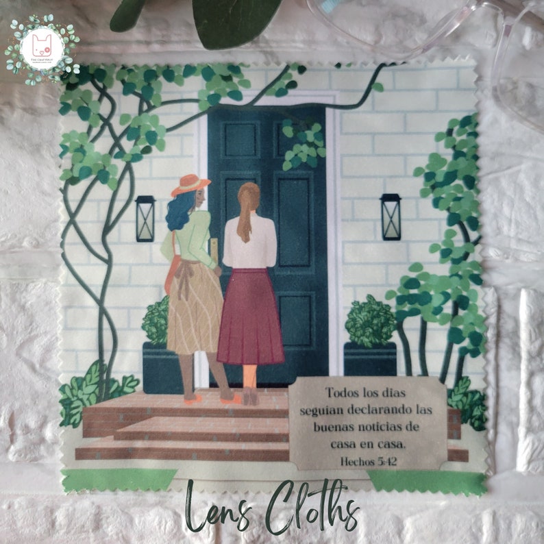 JW Lens Cloth 5 Pack Door to Door JW Ministry Gift Etsy