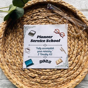Jw lens cloth - 5 pack - 2025 Pioneer Service School - jw pioneer school - pioneer essentials -  pioneer gifts