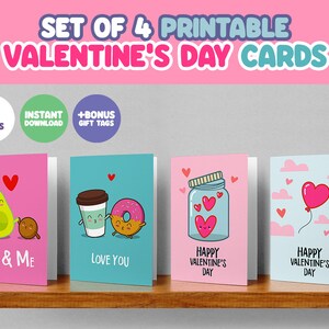 Grußkarte Valentinstag druckbarer digitaler Download